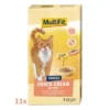 MultiFit Snack Cream 11x7 Stück Pute