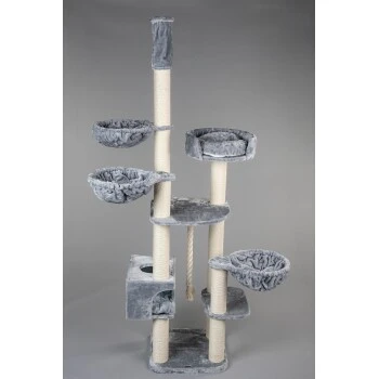 RHR Quality Kratzbaum Catdream De Luxe Hellgrau 4 RHR Quality Kratzbaum Catdream De Luxe Hellgrau – Bild 4