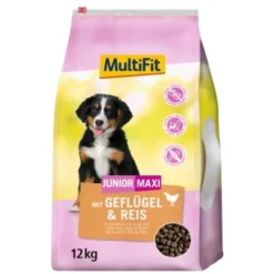 MultiFit Junior Maxi Mit Geflügel & Reis 12kg